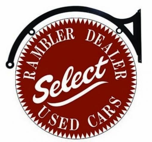 Rambler Dealer Select Used Cars Double Sided 22
