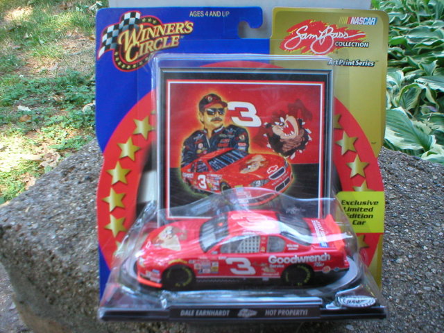 DALE EARNHARDT TAZ WINNERS CIRCLE 1:43 DIECAST CAR E