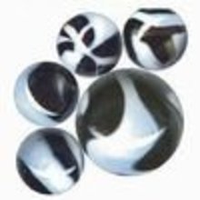 ZEBRA TOY MARBLES ONE BAG