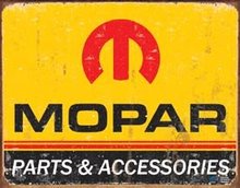 RETRO MOPAR SIGN COLLECTOR ADV METAL SIGNS M