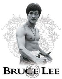 BRUCE LEE YING YANG TIN SIGN