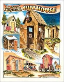 AMERICAN OUTHOUSE TIN SIGN