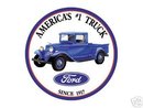 FORD TIN SIGN AMERICA'S #1 TRUCK