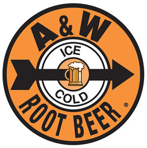 A & W ROOTBEER TIN SIGN