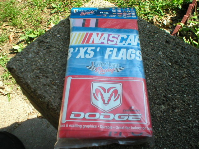 DODGE 3 x 5 EVERNHAM MOTORSPORTS NASCAR FLAG D