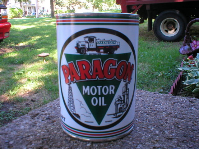 PARAGON MOTOR METAL OIL CAN
