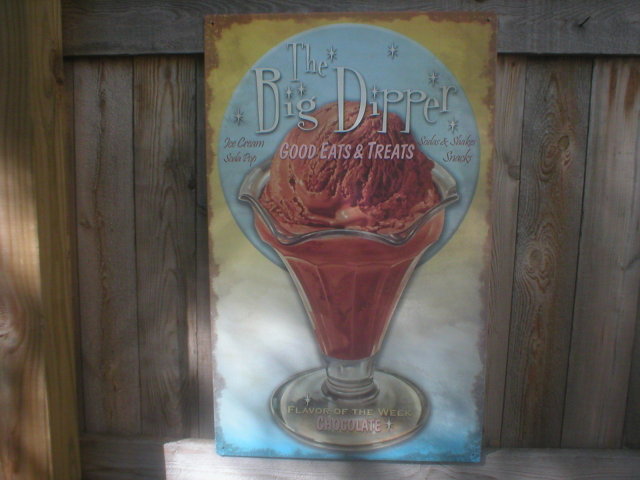 THE BIG DIPPER TIN SIGN