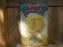 SWANK CAFE DINER CAFE TIN METAL SIGN