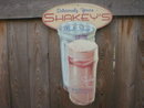 SHAKEY'S MALT SHOP DIECUT TIN SIGN