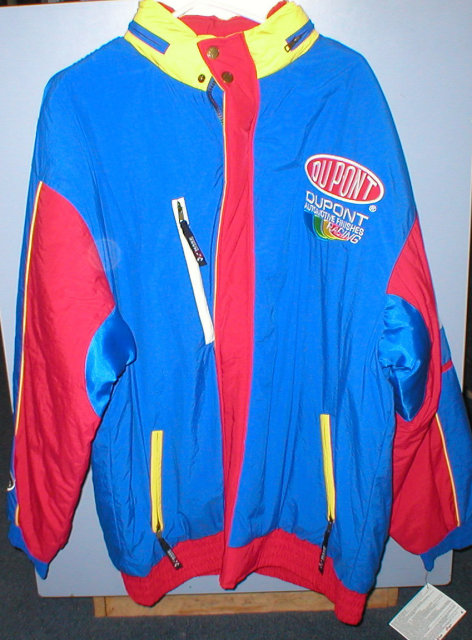JEFF GORDON NYLON COAT SIZE XL NASCAR JACKET G