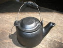 SMALL CAST IRON MINI TEA KETTLE