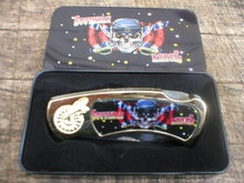 SOUTHERN REBEL POCKET KNIFE IN COLLECTOR TIN BOX R
