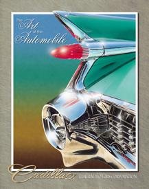 CADILLAC '59 TAILS RETRO METROTIN METAL SIGN