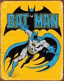 BAT MAN TIN METAL SIGN