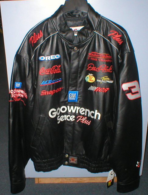 NEW DALE EARNHARDT LEATHER JACKET COAT SIZE 2X NWT E