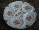 PORCELAIN OYSTER PLATE MARKED LIMOGES