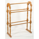 OAK QUILT RACK WOOD DISPLAY STAND