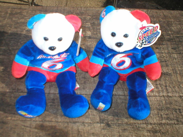 TWO NEW MARK MARTIN TEAM SPEED BEARS M