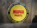 MOPAR PARTS METAL TIN SIGN