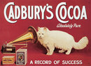 CADBURY'S COCOA METAL TIN SIGN