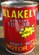 NEW BLAKELY'S SPECIAL MOTOR OIL 32 FL. OZ. METAL CAN
