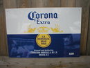 CORONA EXTRA TIN SIGN METAL ADV RETRO BEER SIGNS C