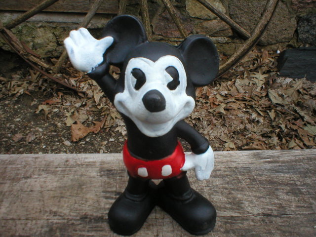 MICKEY MOUSE COIN BANK LARGE CAST IRON