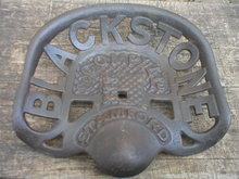 BLACKSTONE CAST IRON TRACTOR SEAT