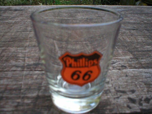 PHILLIPS 66 SHOTGLASS GAS STATION NOSTALGIA