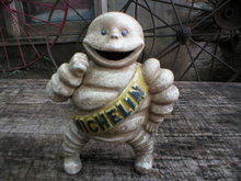 MICHELIN MAN STATUE CAST IRON