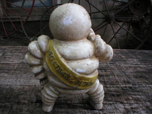 MICHELIN MAN STATUE CAST IRON
