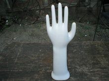 PORCELAIN GLOVE MOLD UNIQUE GLASS DECOR G