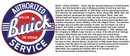 LARGE BUICK SIGN METAL ADV RETRO SIGNS - FREE SHIPPING