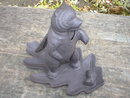 CAST IRON BEAR NUTCRACKER HOME OFFICE DECOR B