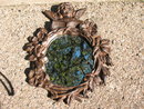 CAST IRON RUSTIC ANGEL MIRROR IRONWARE DECOR A
