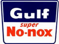 GULF SUPER NO NOX GASOLINE DECAL G