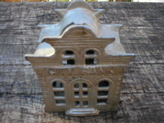 CAST IRON CITY BANK STILL BANK BUILDING C