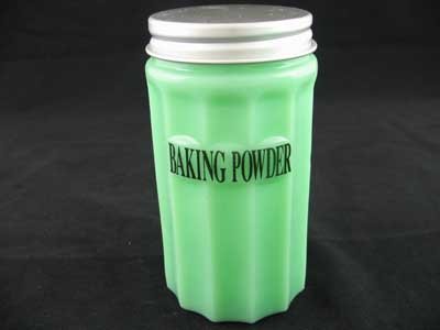 SMALL JADE JADITE JADEITE BAKING POWDER CANNISTER S