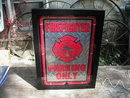 FIREFIGHTER PARKING ONLY NEON SIGN HOME GARAGE SHOP DECOR F