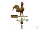 ROOSTER COPPER WEATHERVANE BRASS DIRECTIONALS