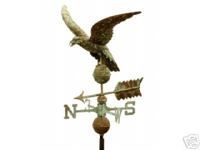 EAGLE COPPER WEATHERVANE BRASS DIRECTIONALS