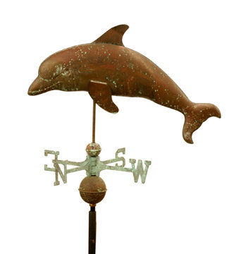 DOLPHIN WEATHERVANE & DIRECTIONALS D