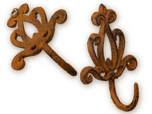 FRENCH STYLE RUSTIC WALL HOOK IRONWARE DECOR I