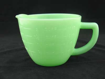JADE JADITE JADEITE TWO CUP MEASURING CUP
