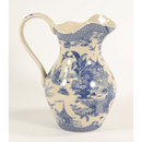 PORCELAIN BLUE WHITE ASIAN INSPIRED WATER PITCHER