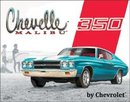 CHEVELLE MALIBU 350 TIN METAL SIGN