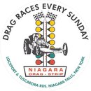 NIAGARA DRAG STRIP METAL SIGN