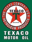 TEXACO MOTOR OIL METAL SIGN