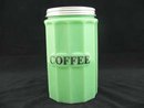 JADE JADITE JADEITE COFFEE CANISTER J