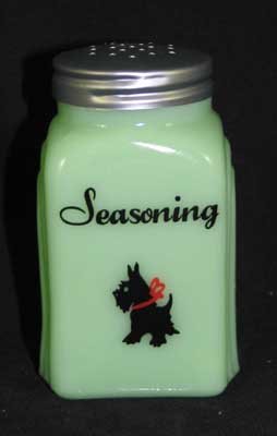 JADE JADITE JADEITE SCOTTY SEASONING SHAKER S
